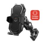 KNMASTER TT-880 Titreşim Önleyicili Motosiklet Telefon Tutucu