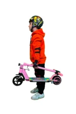 Electron S5 Elektrikli Çocuk Scooter (Pembe) - Görsel 2