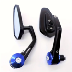 E Scooter Dikiz Aynaları – 180° Ayarlanabilir, Alüminyum Ayna Seti
