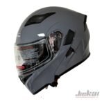 Çift Vizörlü Çene Açılır Motosiklet Kaskı – Nardo Grey